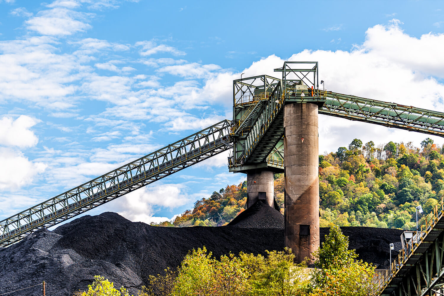 West Virginia coal plant.