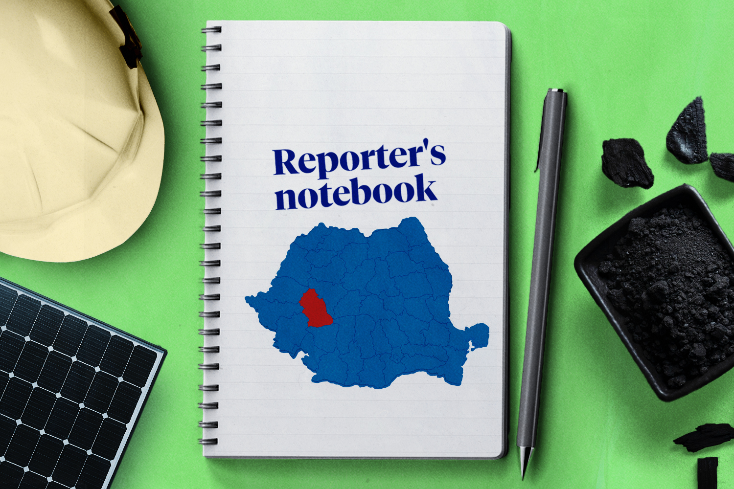 An illustration of a notebook that says 