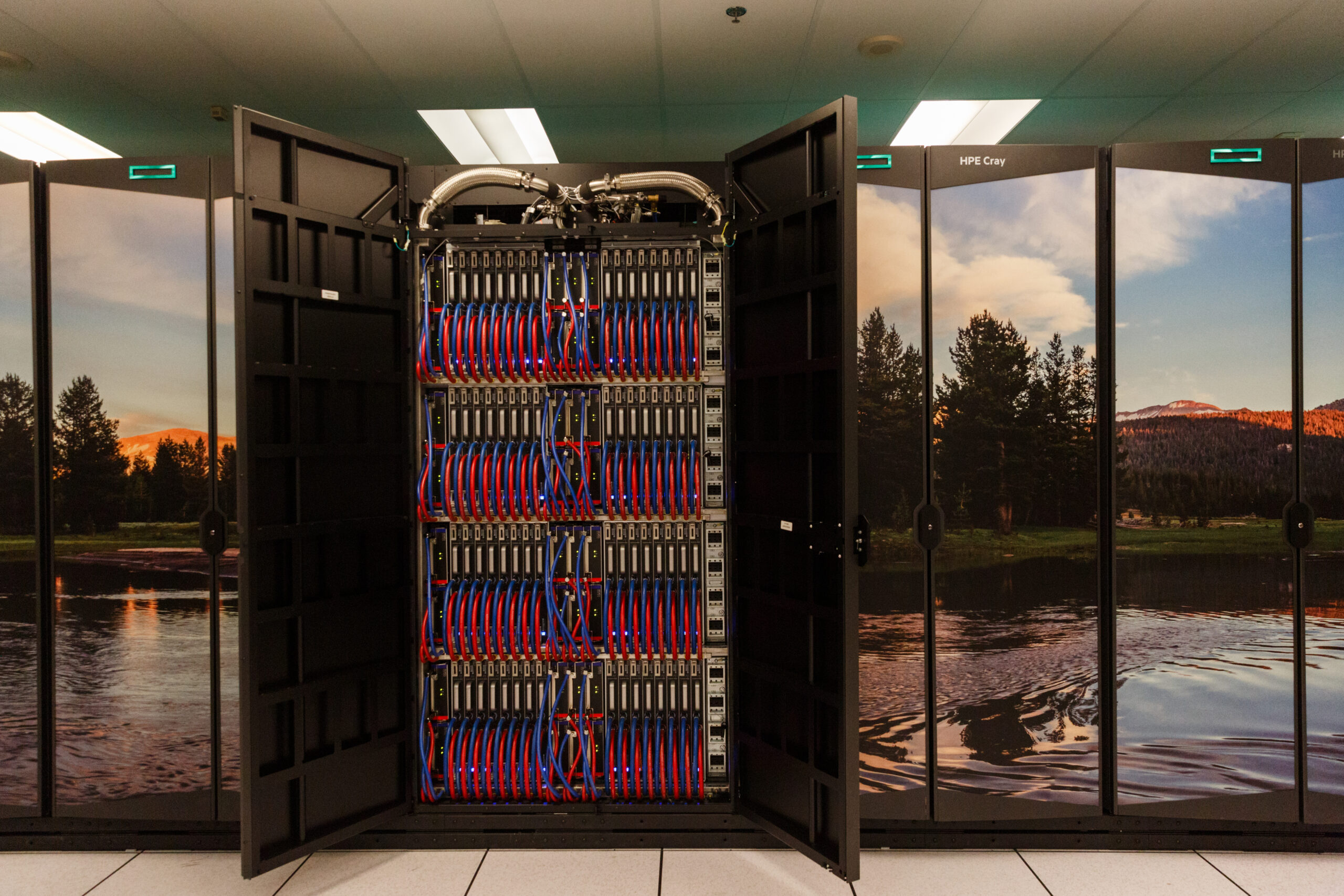 A look at the complicated guts of El Capitan, the world's fastest supercomputer, at Lawrence Livermore National Laboratory.