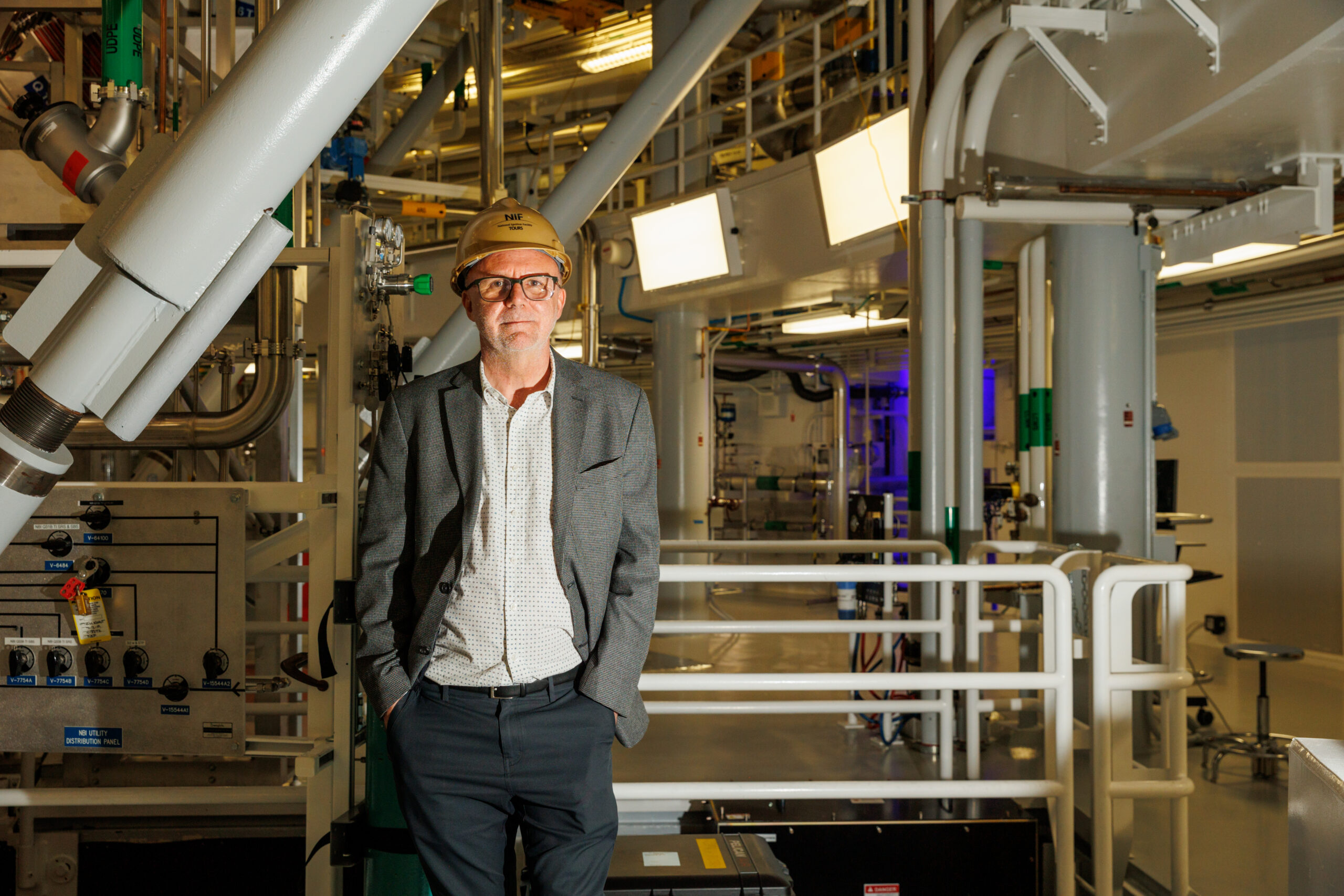 Richard Town, who leads a team covering initial confinement fusion (using lasers) at Lawrence Livermore National Laboratory.